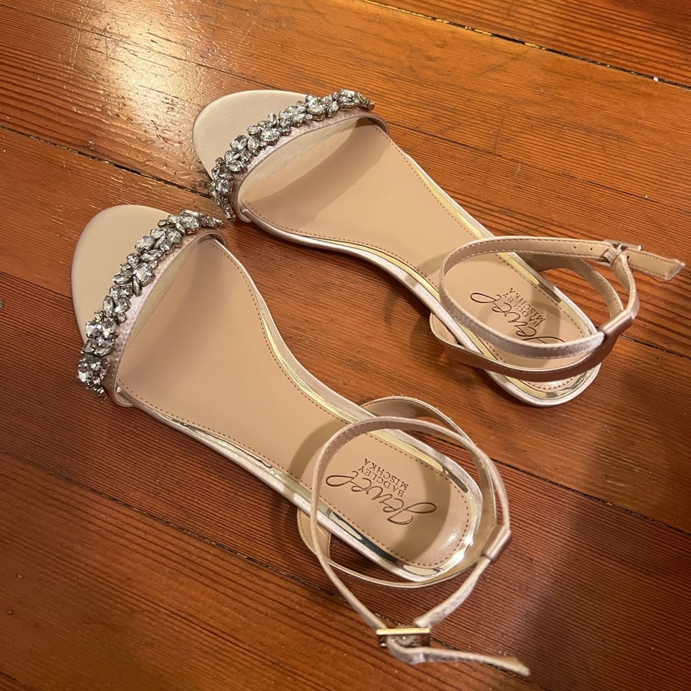 Jewel by Badgley Mischka wedding flats